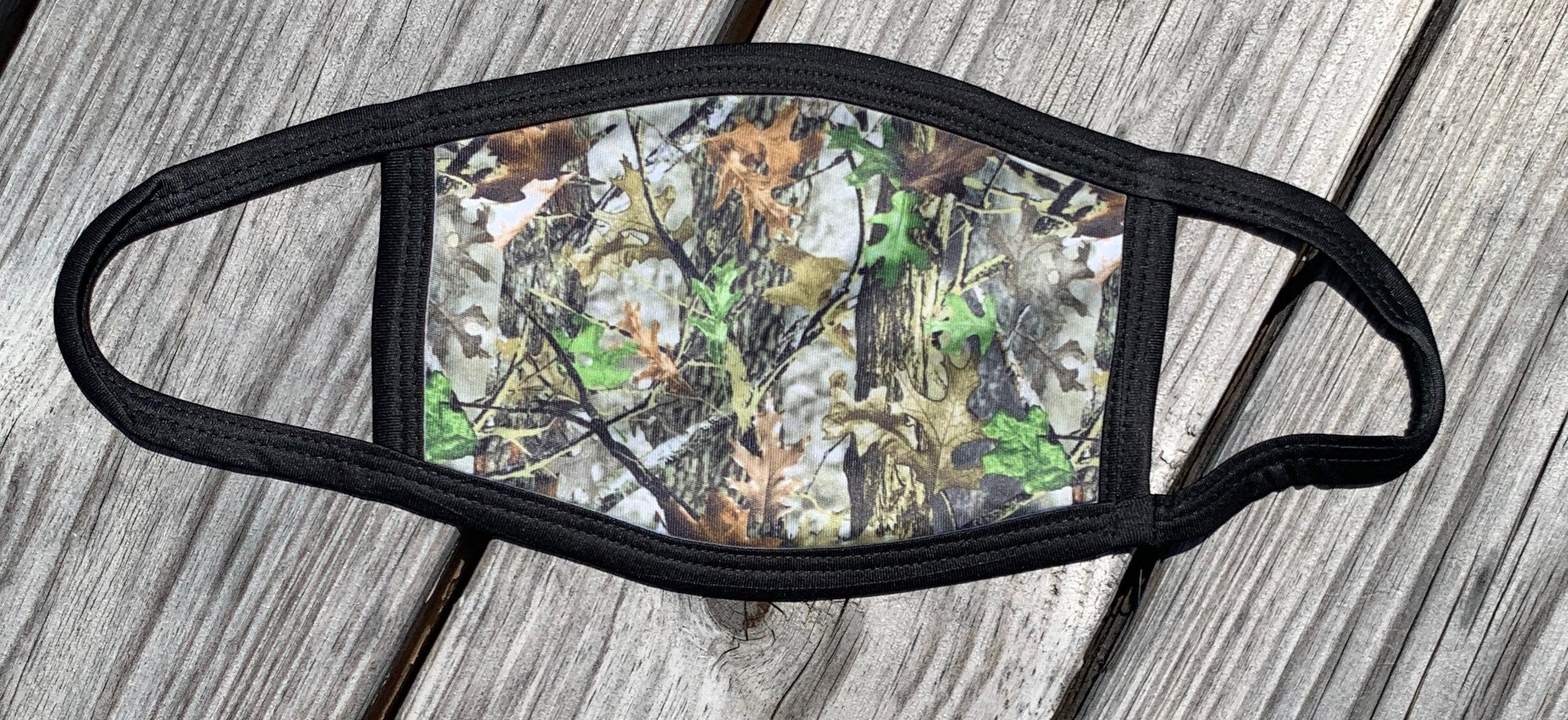 Camouflage Triple Layer Face Mask With Filter Pocket
