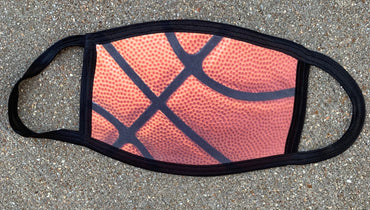Basketball Triple Layer Face Mask With Filter Pocket