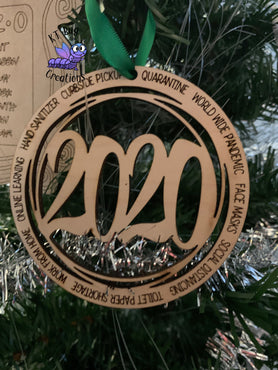 Christmas: 2020 Commemorative Christmas Ornament