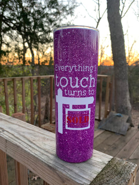 Realtor Gift Funny 20 oz Skinny Sublimation Tumbler