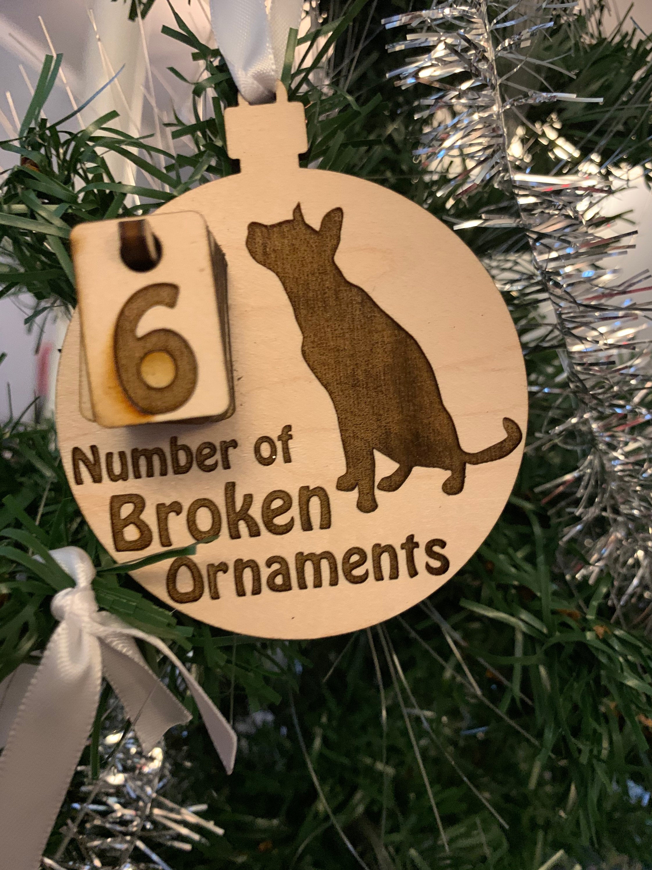 Naughty Dog Version Broken Ornament Counter