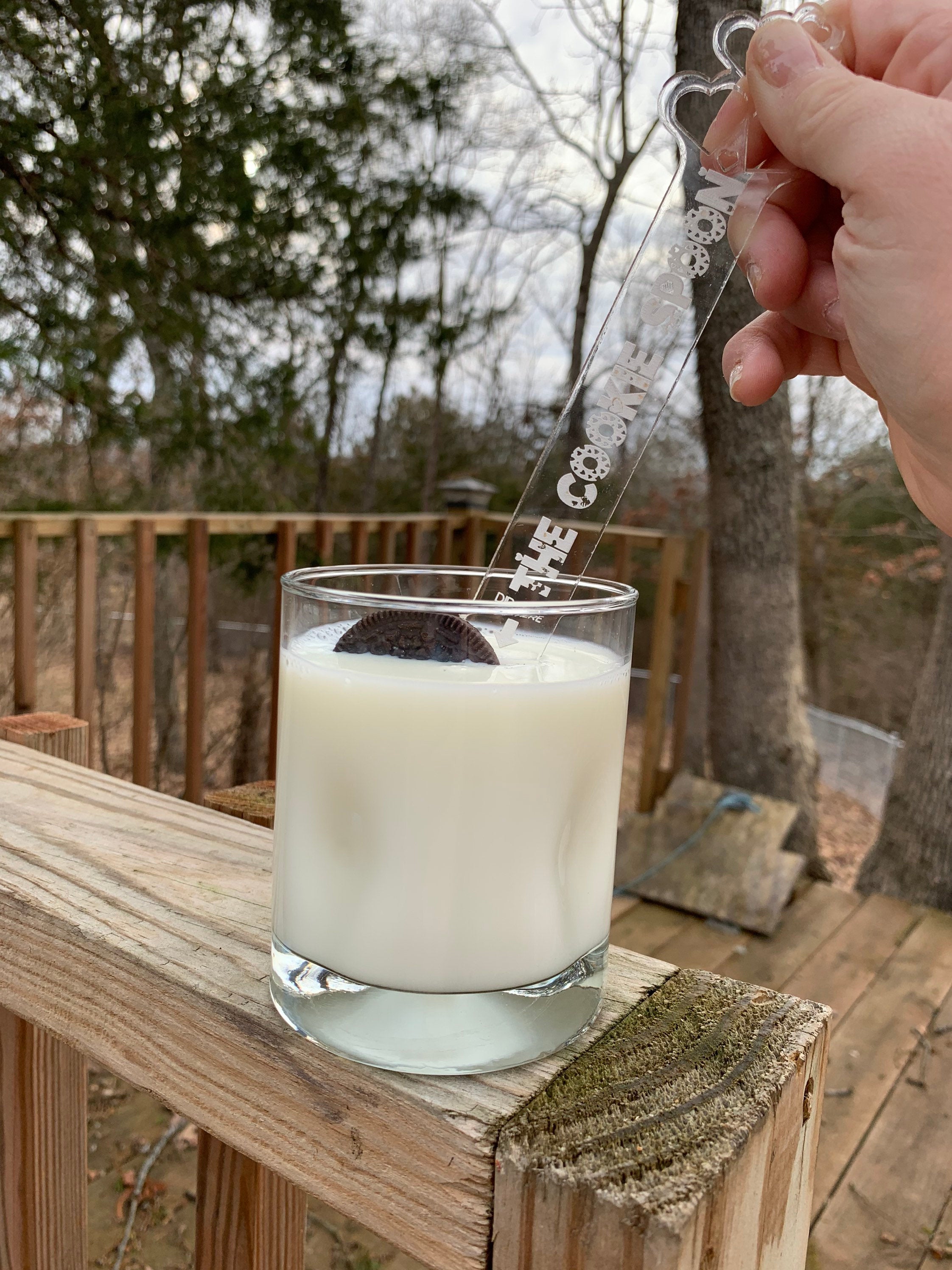 Cookie Spoon for Sandwich Cookie Dunking