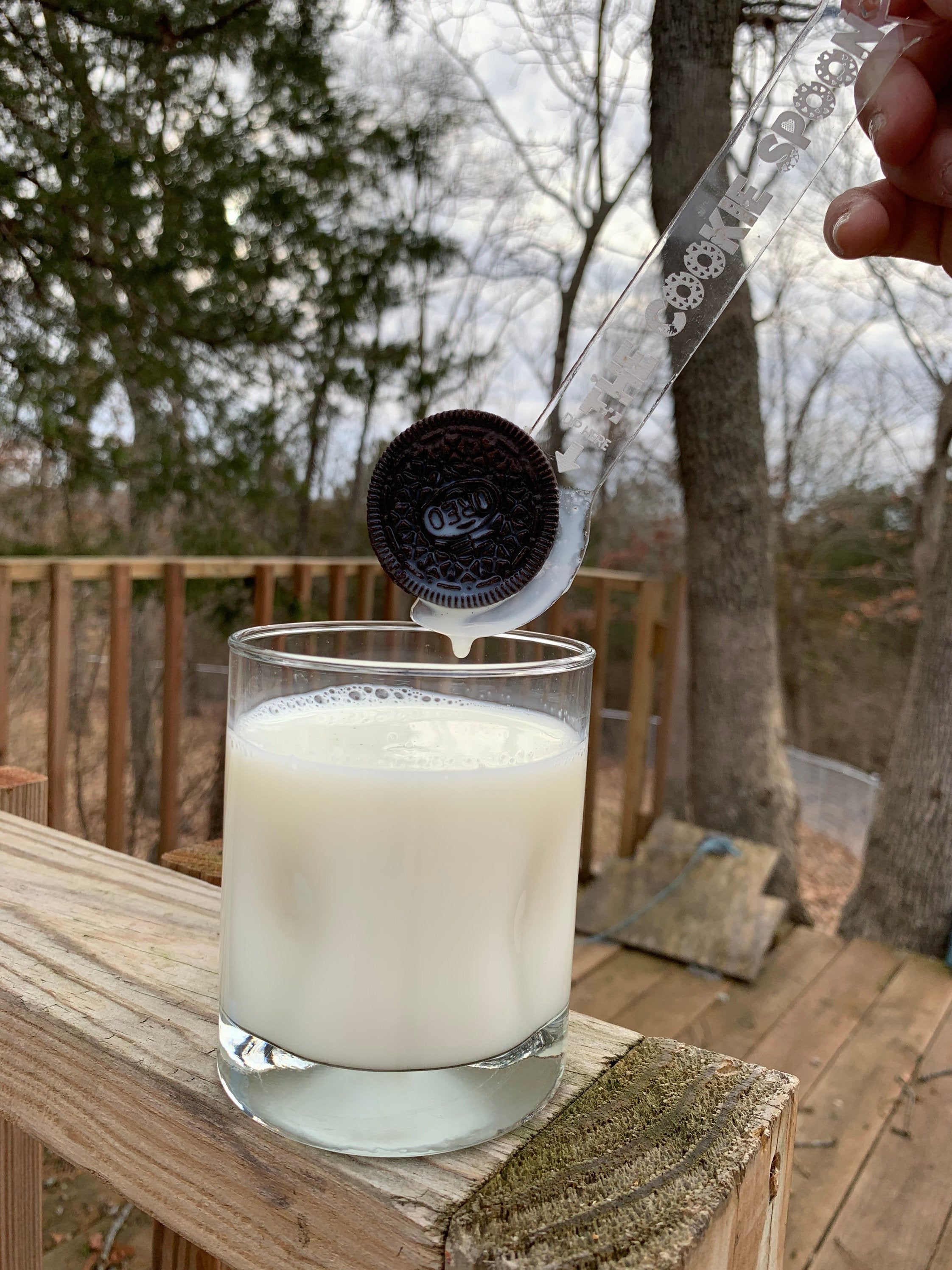 Cookie Spoon for Sandwich Cookie Dunking