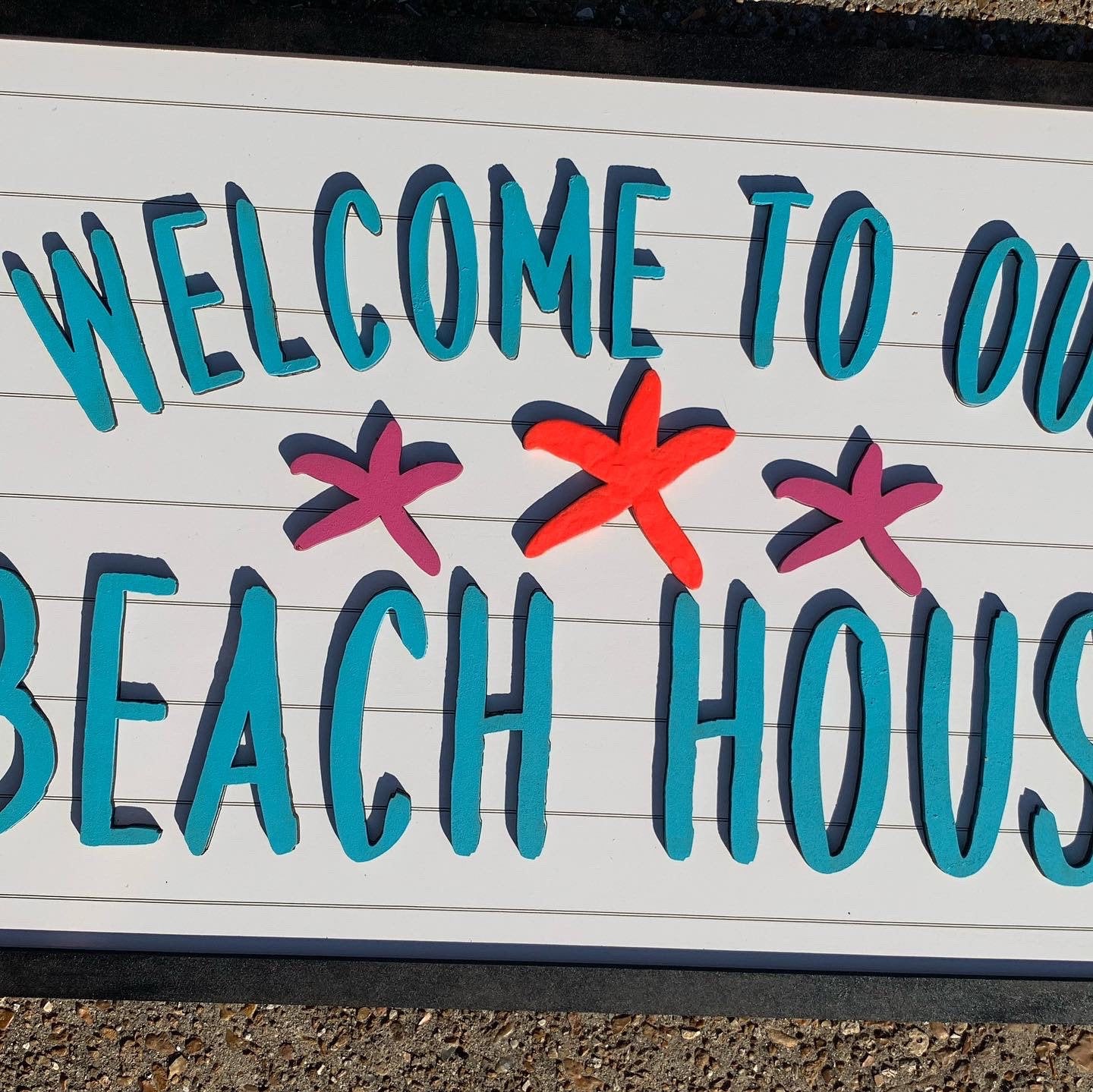 Beach House Welcome Sign | Beach House Decor | Welcome Sign for Beach House