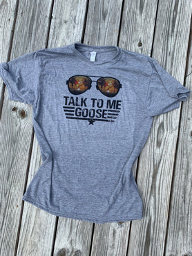 Talk To Me Goose Orange Sublimation T-Shirt