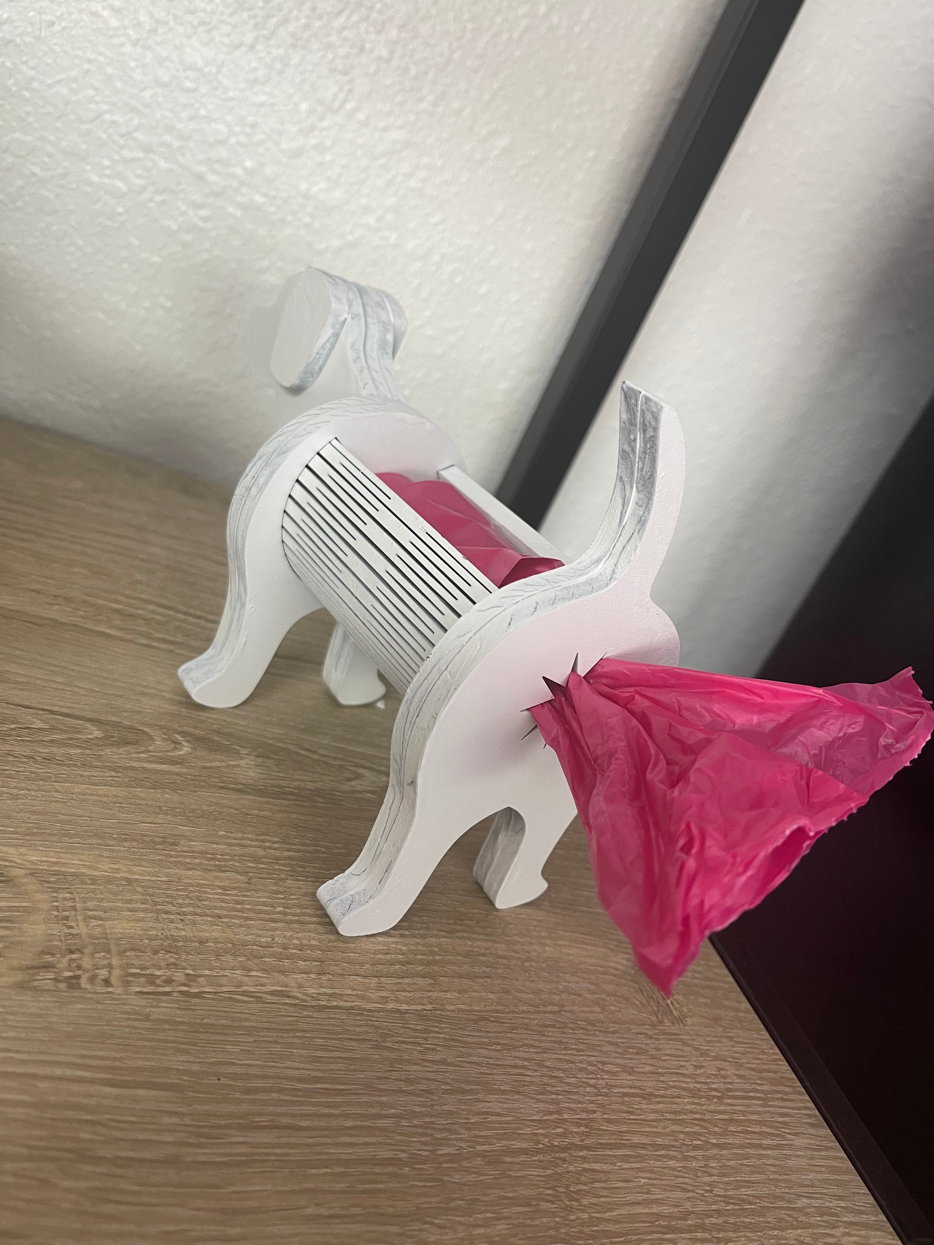 Fun Dog Poop Bag Holder