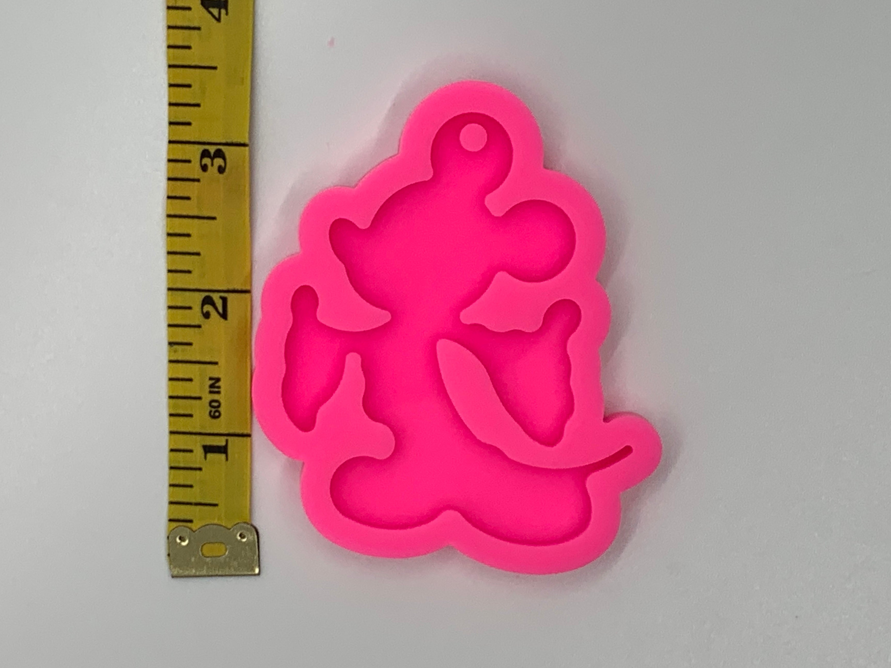 Full Body Mickey Shiny Silicone Mold for Epoxy Resin Crafts