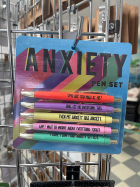 Anxiety Pen Set