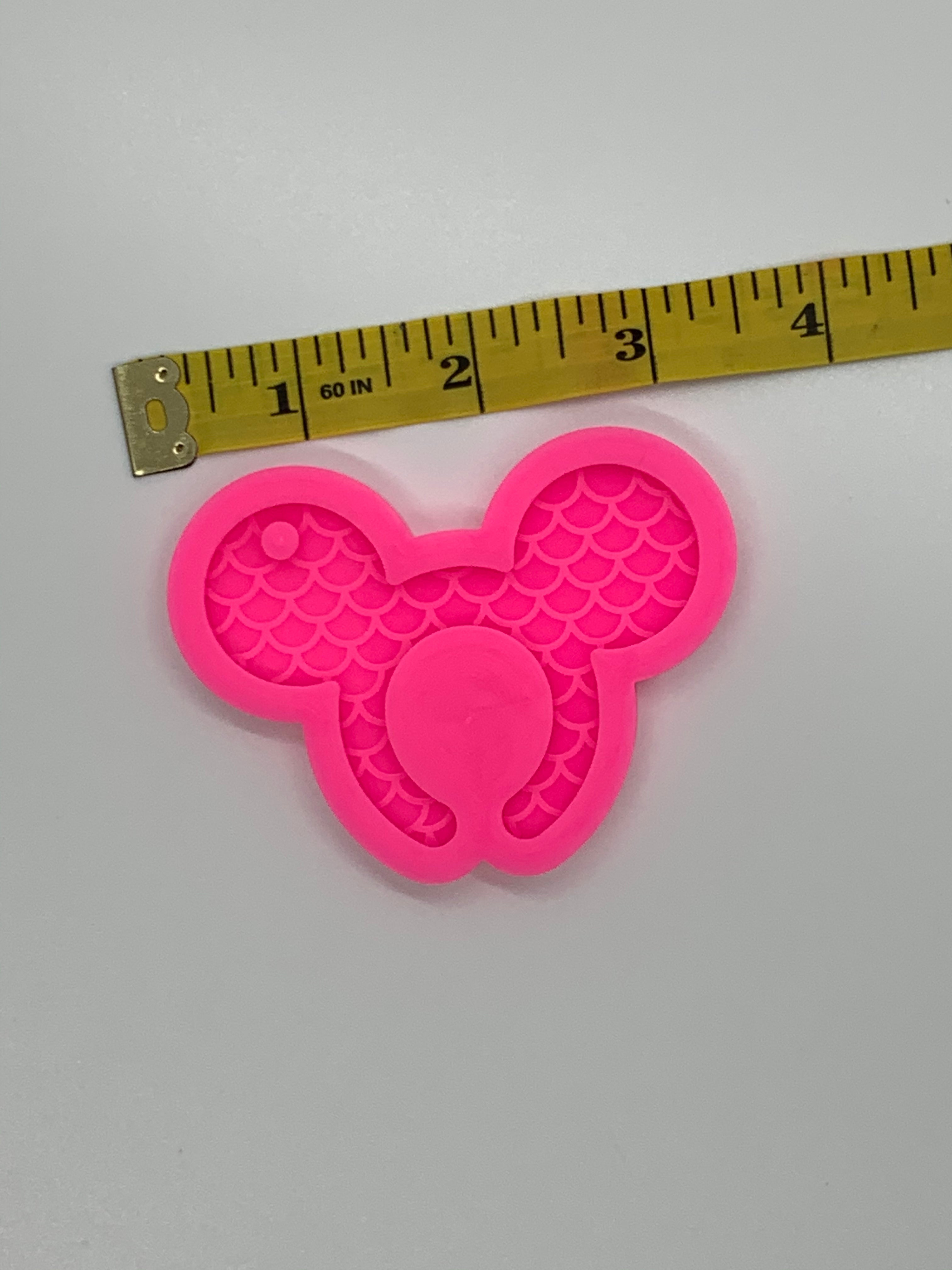 Mermaid Mickey Shiny Silicone Mold