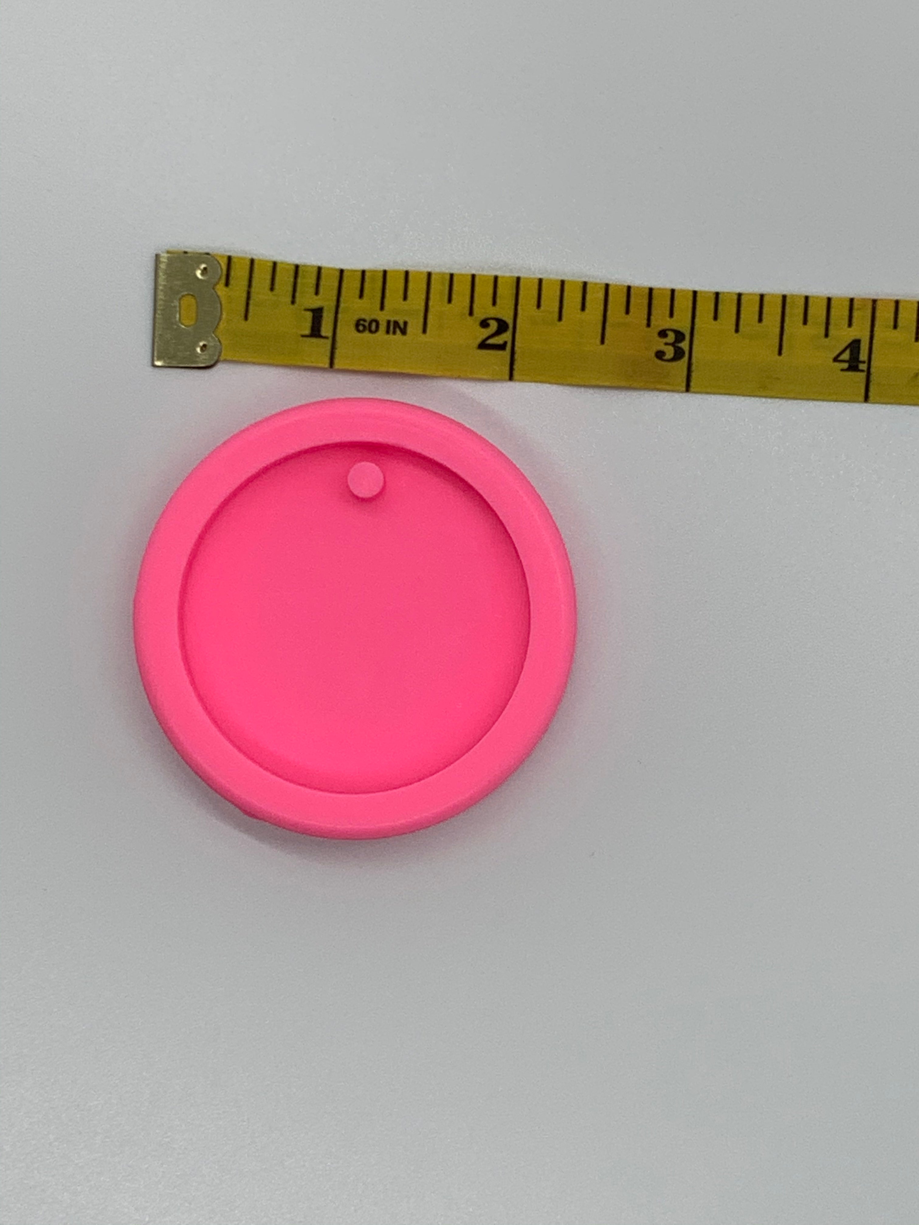 Small Circle Shiny Silicone Mold for Epoxy Resin Crafts