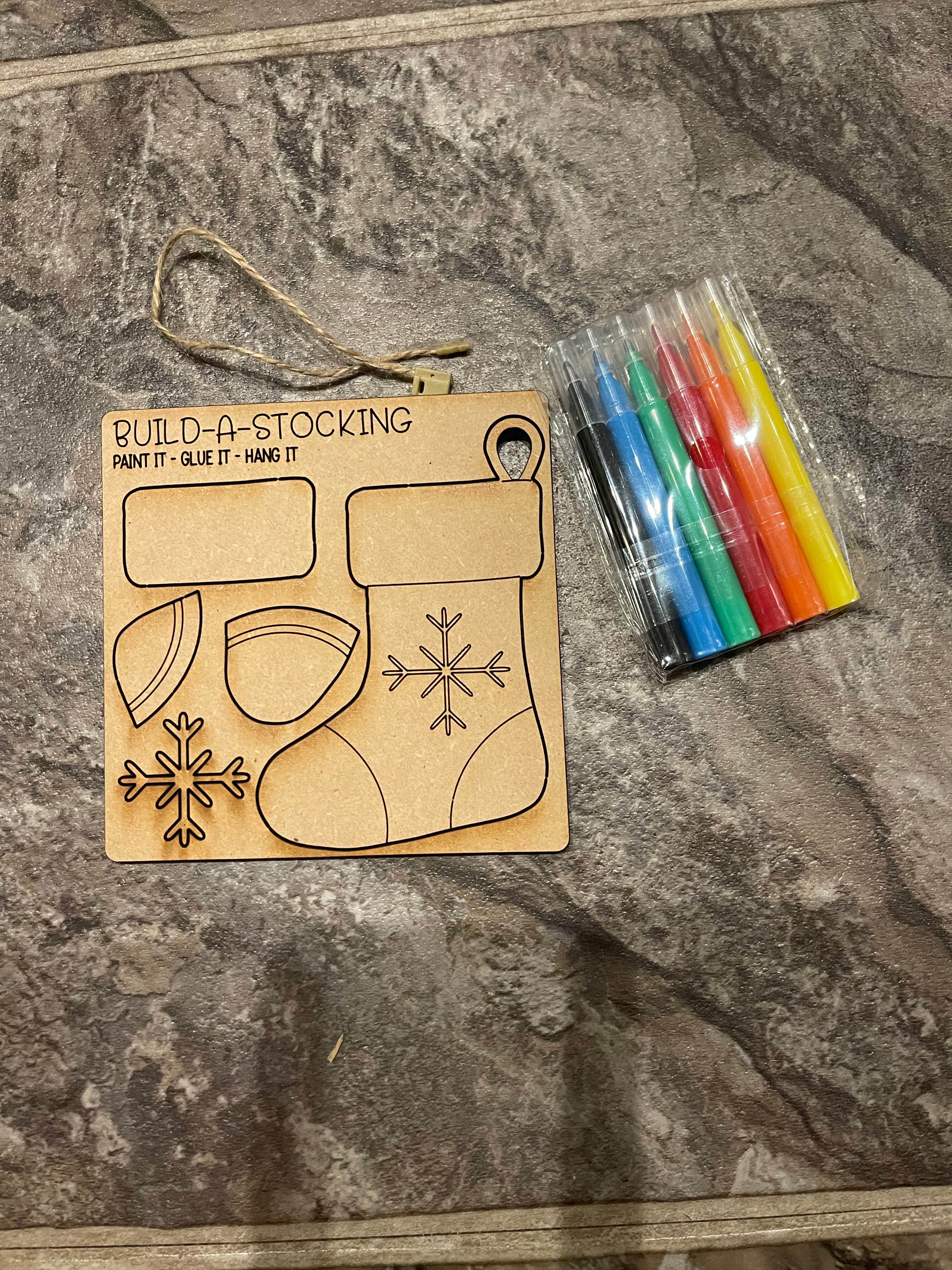 DIY Ornament Kits - Stocking