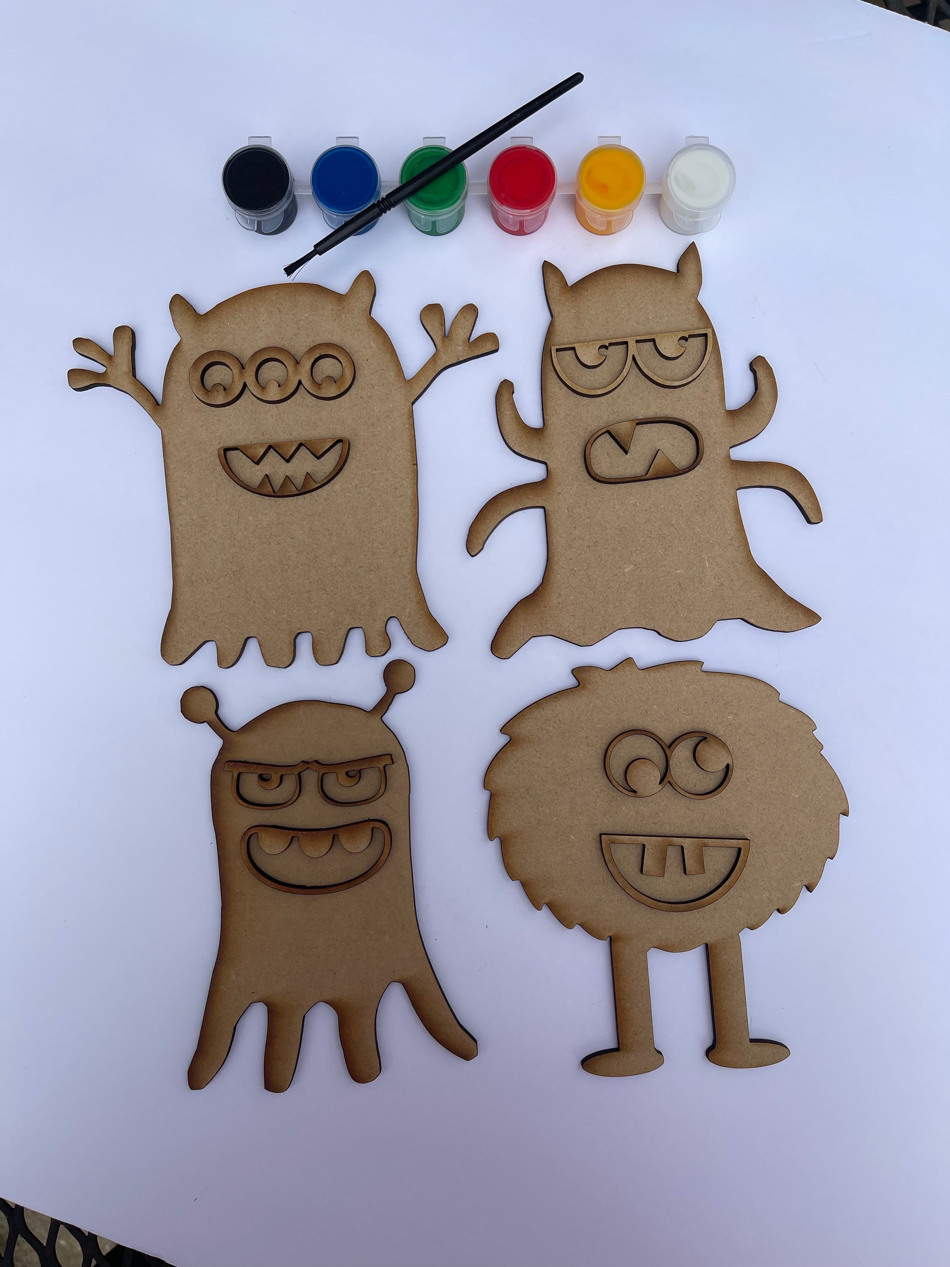 Kids Acrylic Activity Board Add-Ons: Hangman – Script and Grain