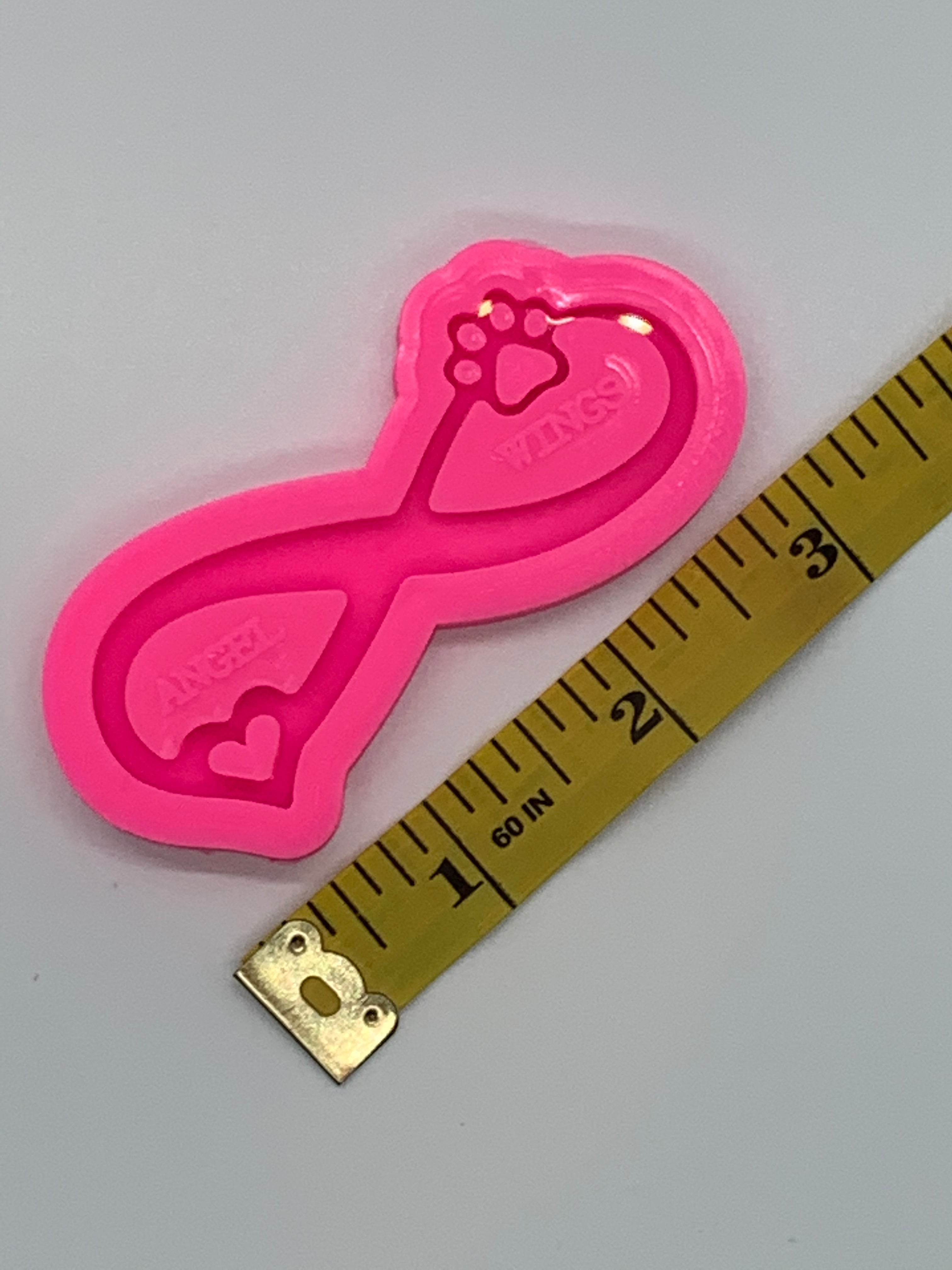 Infinity Love Paw Shiny Silicone Mold