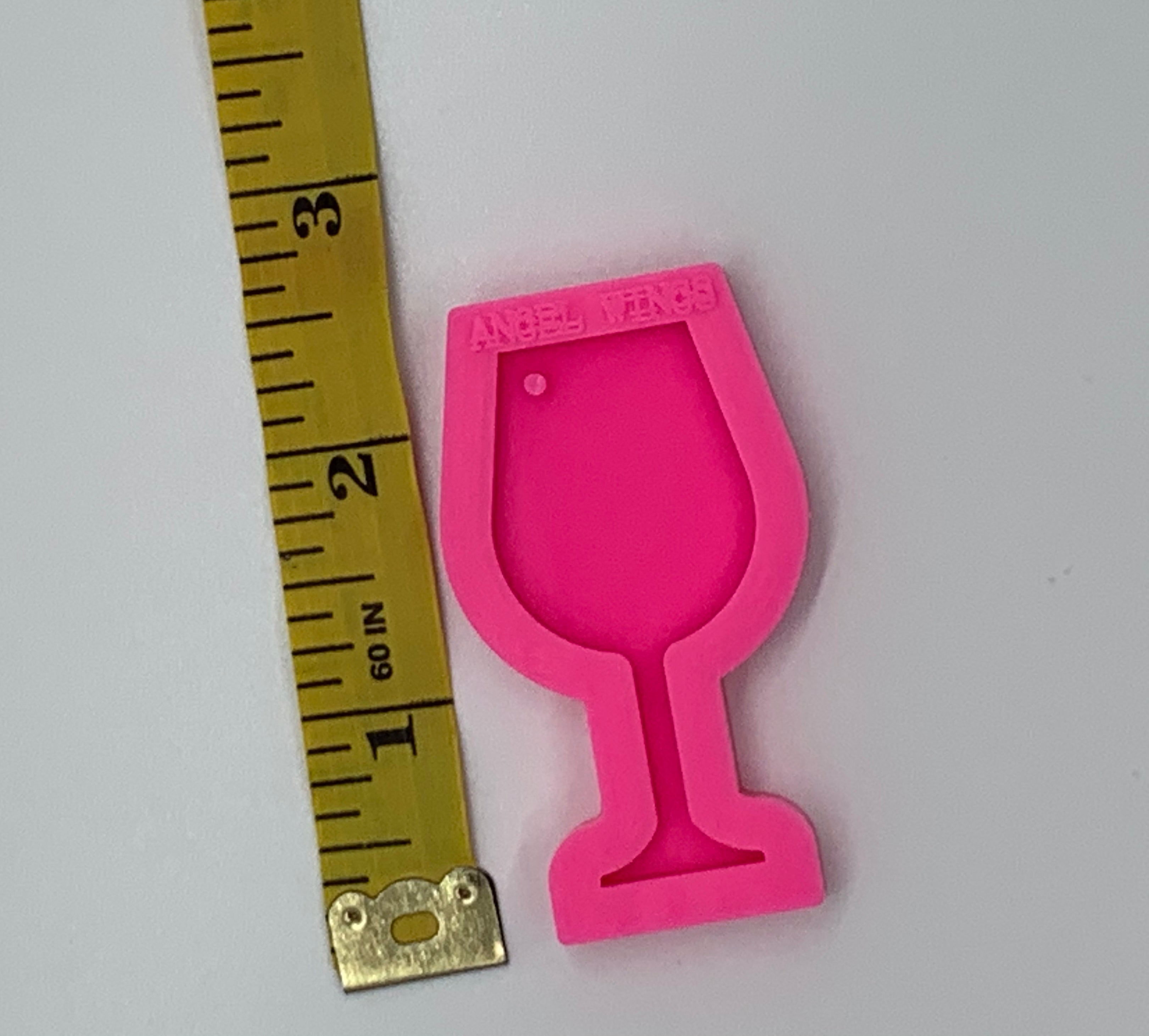 Wine Glass Shiny Silicone Mold for Epoxy Resin Crafts