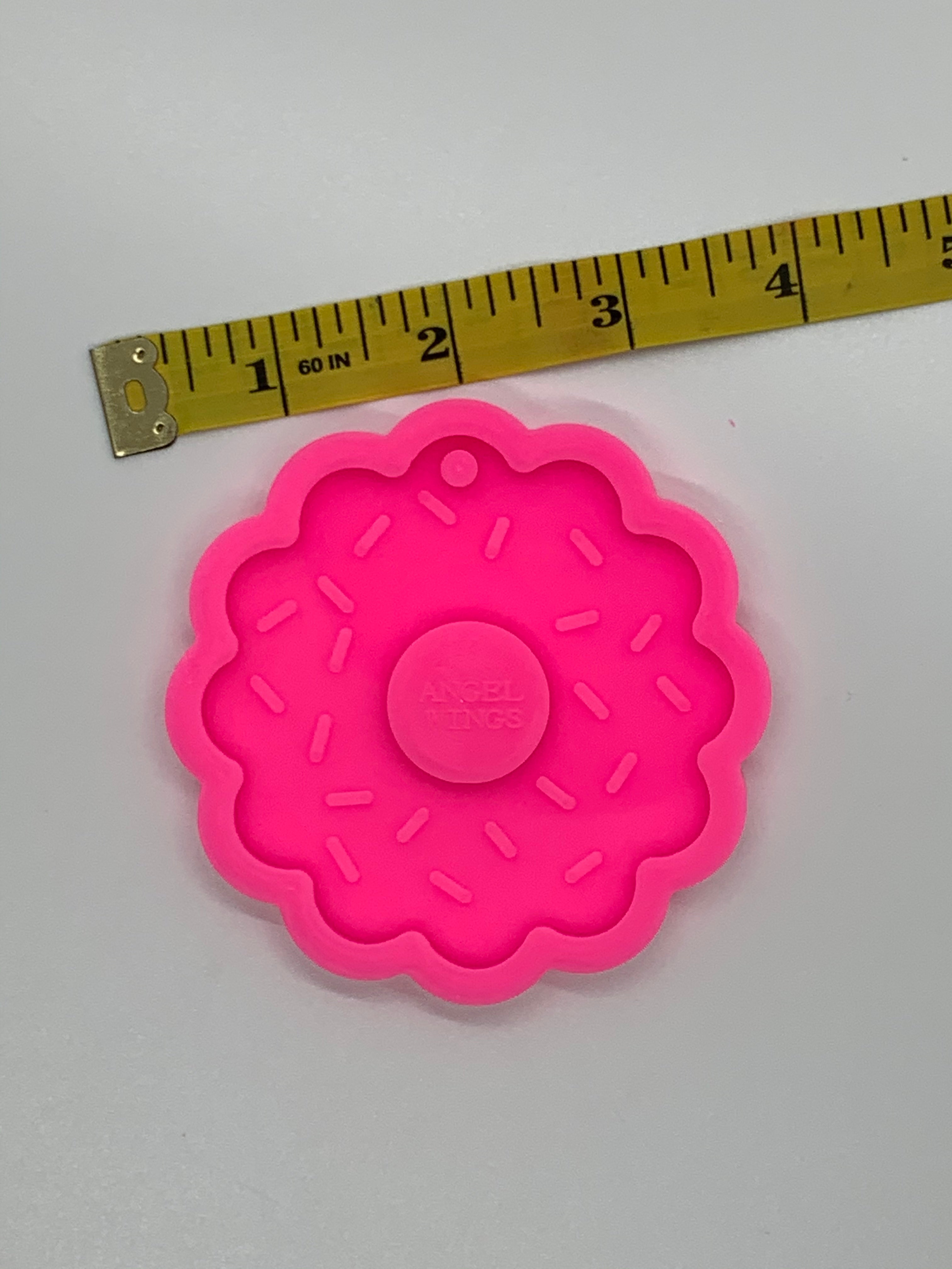 Donut Shiny Silicone Mold for Epoxy Resin Crafts