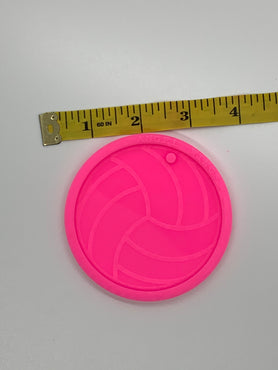 Volleyball Shiny Silicone Mold