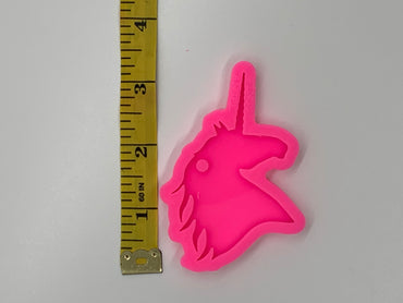 Unicorn Head Shiny Silicone Mold