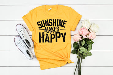 Sunshine Makes Me Happy T-Shirt