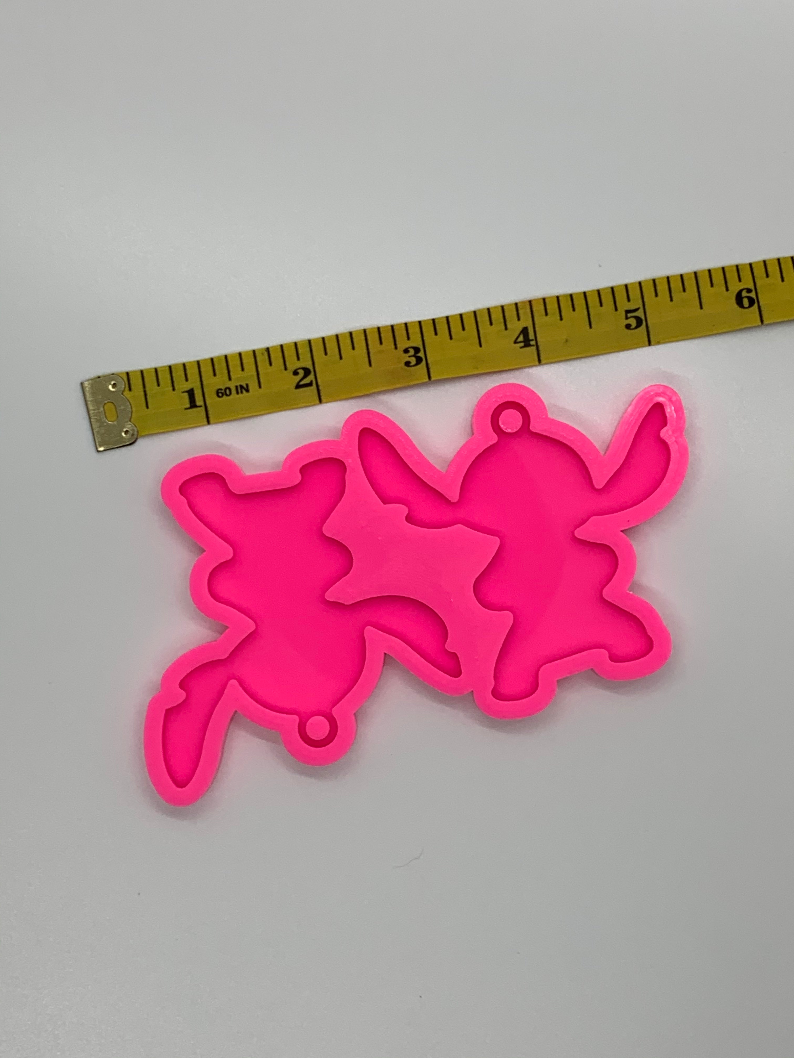 Stitch Earrings Shiny Silicone Mold