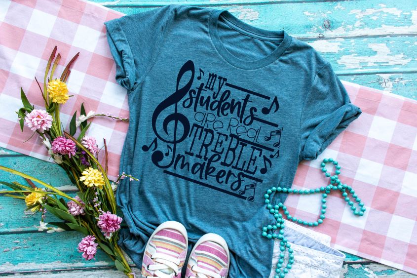 My Students Are Real Treble Makers Music Teacher T-Shirt