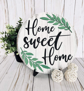 DIY Wooden Sign Kit - Home Sweet Home