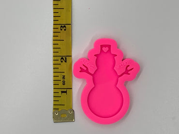 Snowman Shiny Silicone Mold