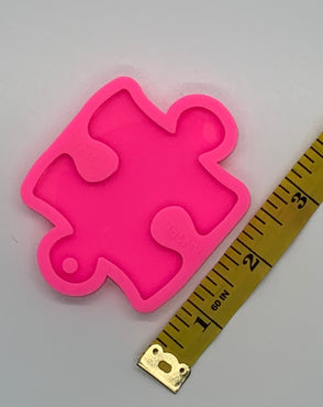 Puzzle Piece Shiny Silicone Mold